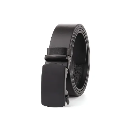 MH Ремни из натуральной коровьей кожи мужские 3,5 см