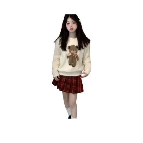 9c Collective Экрю Свитер Женские Трикотаж