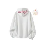 Белый Красный Текст (Утолщенный и с флисовой подкладкой)