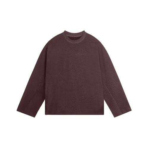 JUP Длинный рукав Мужская T-рубашка Унисекс