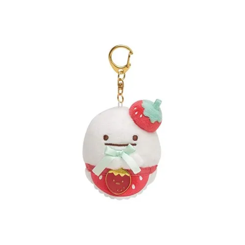 SAN X Corner Monster Strawberry Ghost Plush Pendant 6,5 см Высота