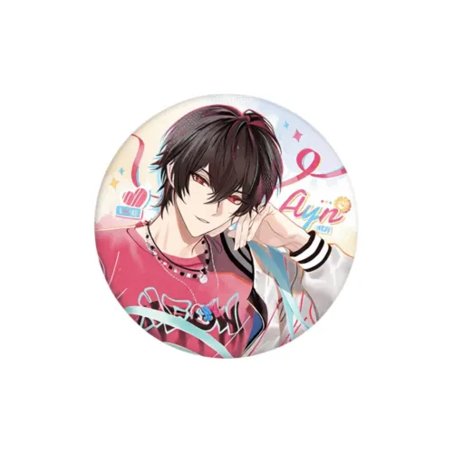 SHIKONGZHONGDEHUILVREN Ain Luchun Luo Xia Sislai Ye Xuan Сердцебиение Secret Подарочная коллекция Жестяные значки