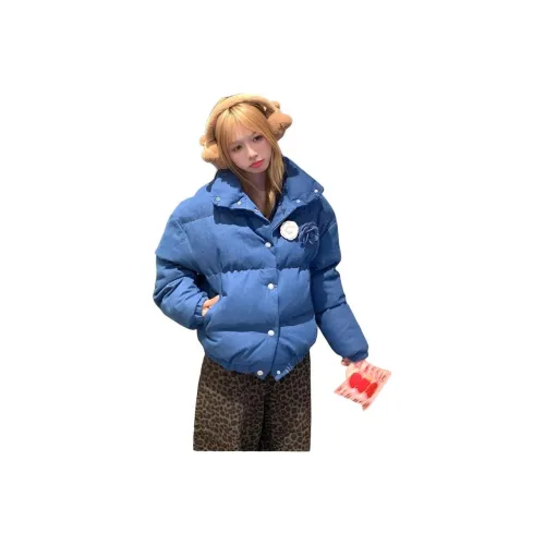 COHX Джинсовый синий Унисекс Пуховики