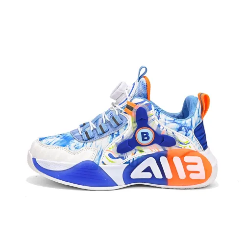 Трансформеры Slip Resistant Anti KICK Устойчивые к износу Водонепроницаемый MID Топ Баскетбольные кроссовки Детские