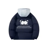 Темно-синий, синий (серый капюшон)