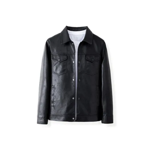 Vintage Cars Кожаная куртка Мужская