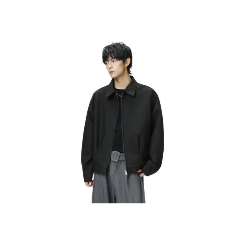 TUOFEI Черный Унисекс Куртки