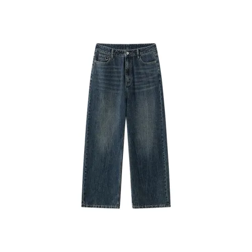 Miniso Ностальгические синие мужские джинсы