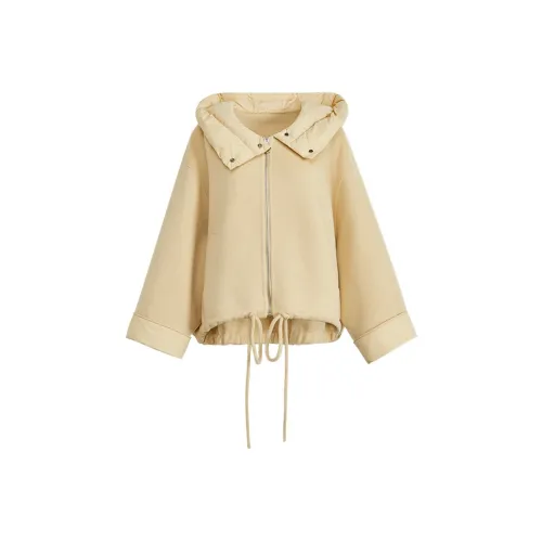 KUOSE Светло-желтое женское пальто