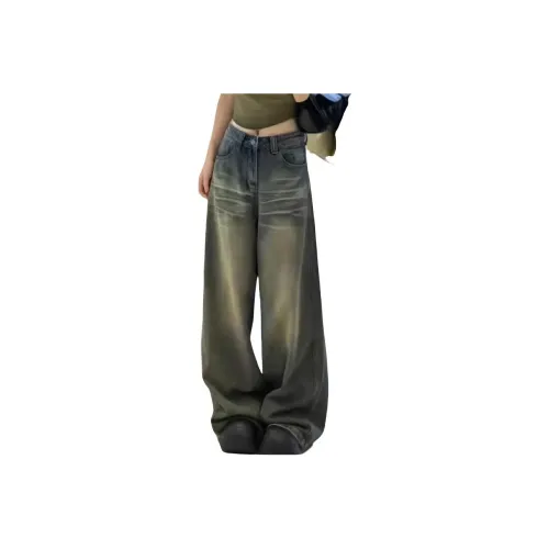 BAOMIKA Blue Unisex Jeans BAOMIKA Синий Унисекс Джинсы