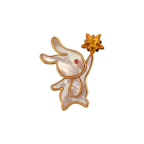 Listen to the flowers bloom Сплав Броши Женские