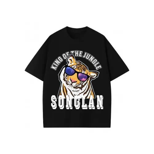 SONGLAN Черный Унисекс T-рубашки