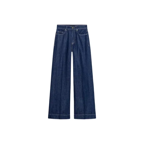ZARA Medium Blue Women's Jeans ZARA Средне-синие женские джинсы
