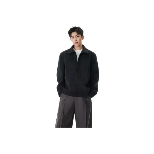 TUOFEI Черный Унисекс Куртки