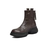 Коричневый без подкладки