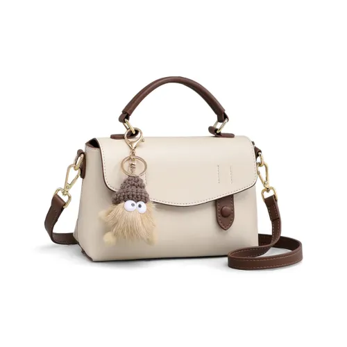 COMELY Коровья кожа Через плечо Сумка Обычный Женский Milkshake Белый