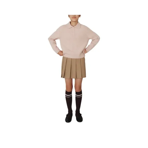 UNIQLO 10 Пастельно-розовый Kids Свитеры