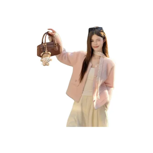 Dippanis Розовый Женские Куртки