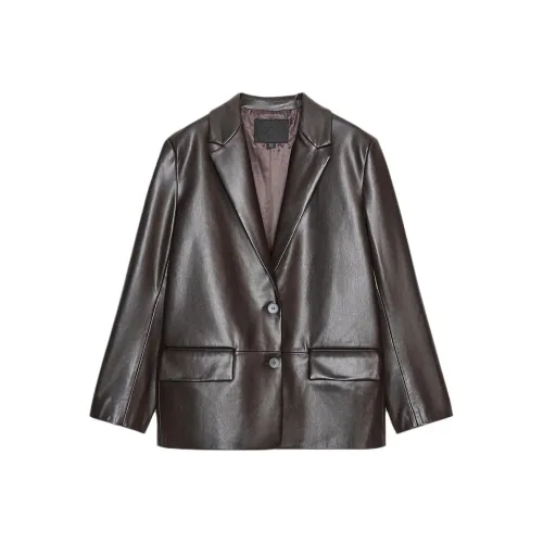 ZARA Шоколад Женские Деловые Костюмы