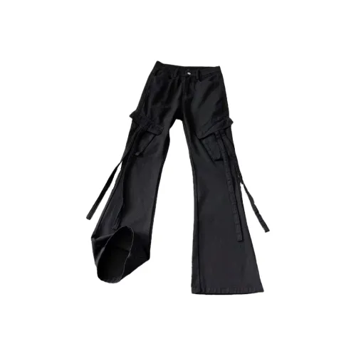 Pen Apricot Черный Унисекс Джинсы