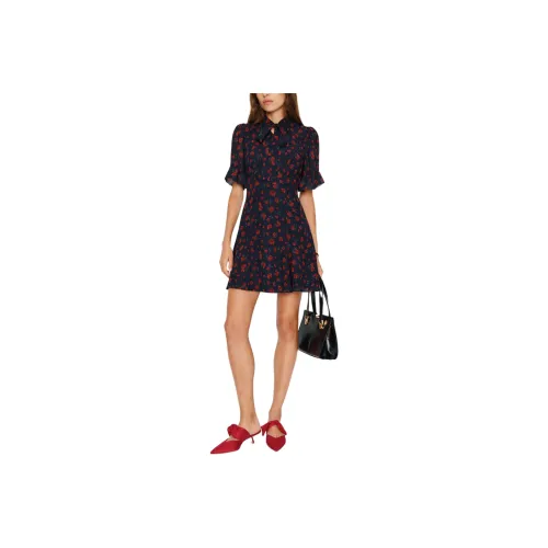 Платье Reformation Whimsical Короткое с короткими рукавами женское