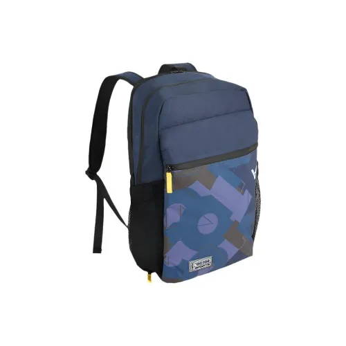 Victor Бадминтон Ракетки Сумки 3 Пачки Спортивный Стиль Рюкзак Темно-Синий Унисекс