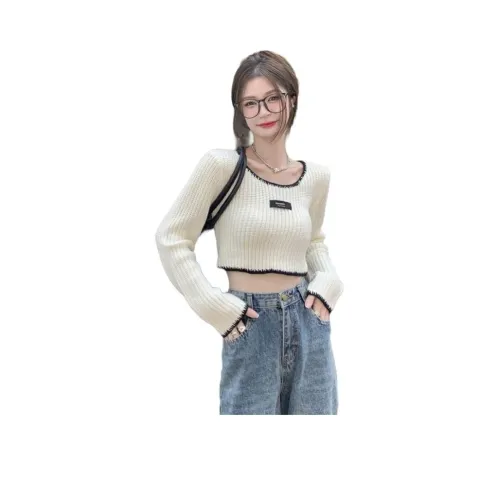 XIANSINIAO Белый Женский Трикотаж