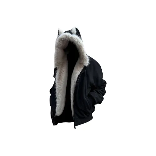 TAOKK Хлопковый пуховик пальто унисекс