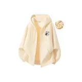 [Thickened Sherpa] Светлый Бежевый (Тайцзи Кошка Логотип)