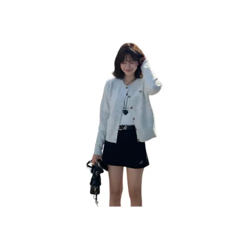 LANGQING Серый Бесплатная доставка Бренд Наклеенный Женский Трикотаж