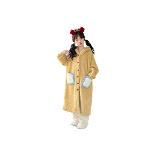 GOYN Желтый Школьный возраст One Piece Домашняя одежда