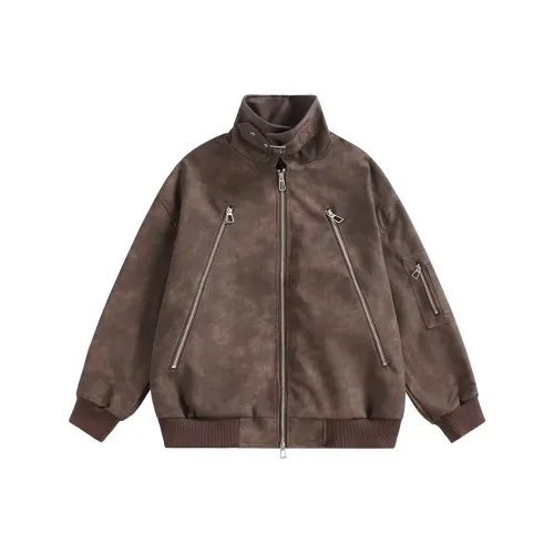 THINGYLAB Мужские кожаные куртки