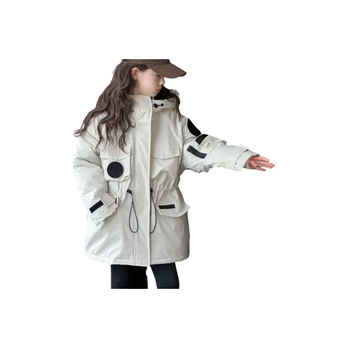 BaoLaXiaoJie Хлопковый пуховик для подростков