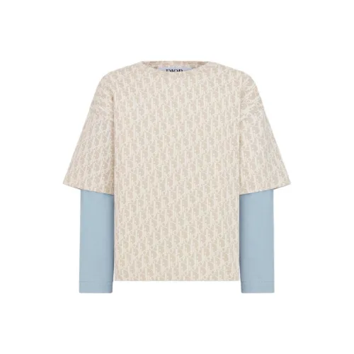 DIOR Бежевый Kids T-рубашки