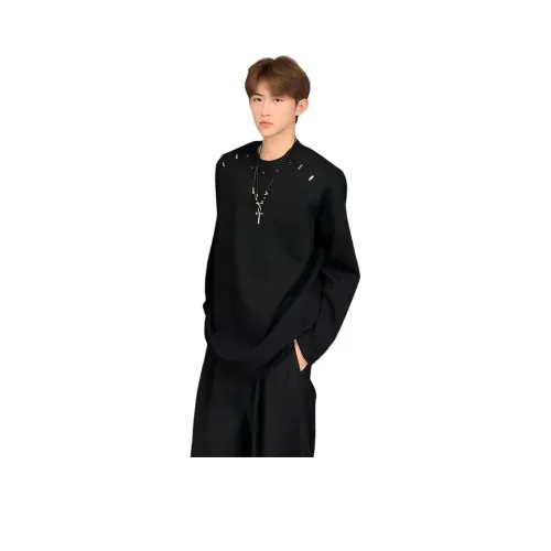 DANJUE Черный Унисекс Свитшоты