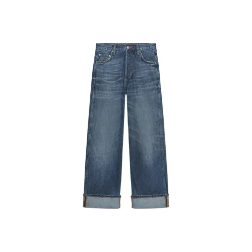 ZARA ZW Series Blue Women's Jeans ZARA ZW Series Синие Женские Джинсы