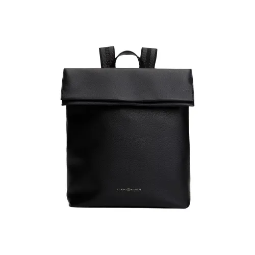Tommy Hilfiger Полиуретан Рюкзак Стандартный Женские Черный