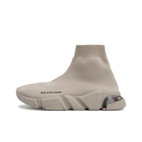 Balenciaga Дышащие Высокие Топы Повседневная Обувь Мужская Серого Цвета