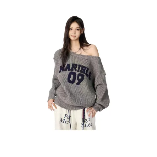 Dippanis Серый Женский Трикотаж