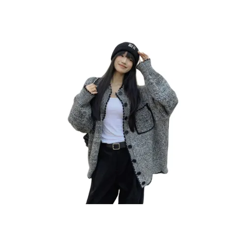 MUCCHIC Серый Женский Трикотаж