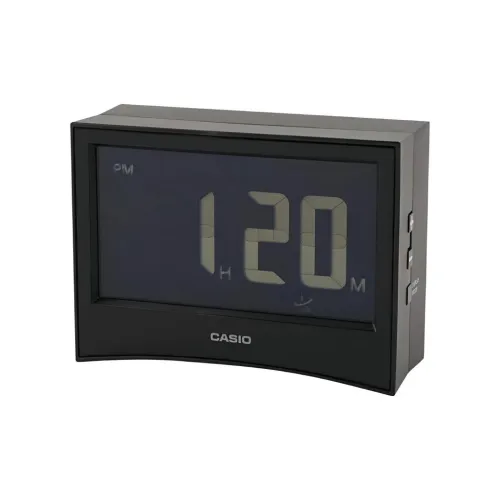 CASIO Радиоконтролируемые Механические Настольные Часы из Смолы Унисекс Черные