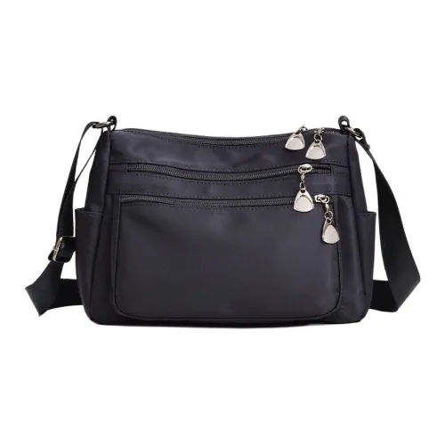 SMVP Оксфорд Легкий Водонепроницаемый Ткань Сумка Сумка через плечо Стандартная Женская Черная