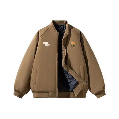 FCB ARCELONA Хлопковый пуховик унисекс