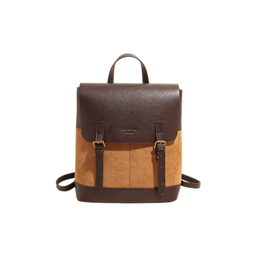 ResNonverba ПУ (полиуретан) Рюкзак Стандартный Женский Хаки Коричневый Светлый Кофейный