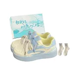 Синий + Эксклюзивная обувь Коробка + Подарочные носки