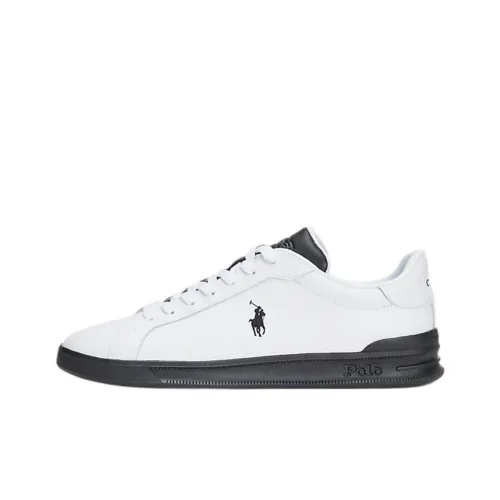 Polo Ralph Lauren Heritage Court II Low Топ Скейтборд Кроссовки Мужские Белые