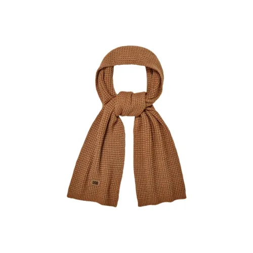 UGG Acrylic Shawls Men's Chestnut Black UGG Акриловые шарфы Мужской Каштановый Черный