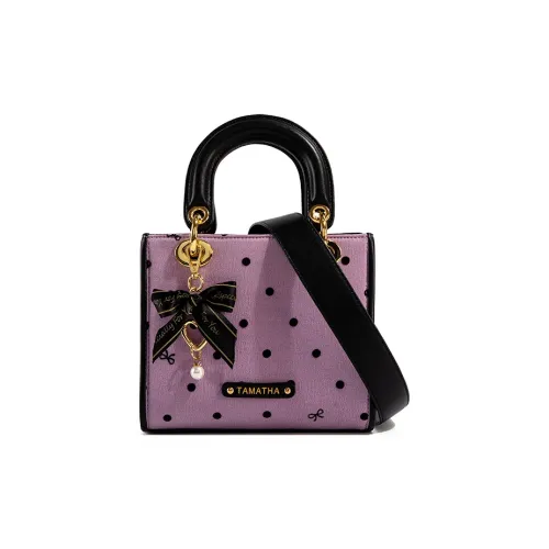 TAMATHA Полиуретан Синтетическая кожа Сумка через плечо Стандартная Женская Фиолетовая