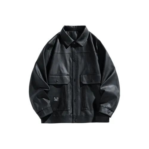 Tingqu Черные Мужские Куртки