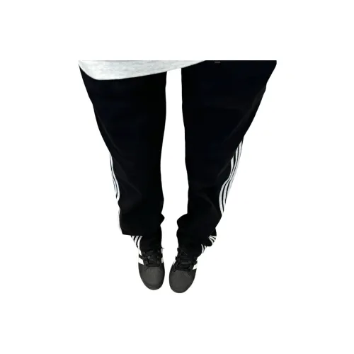 DEMAVIE Черные Унисекс Повседневные Штаны